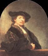 REMBRANDT Harmenszoon van Rijn Self-Portrait at the Age of Thrity-Four oil on canvas